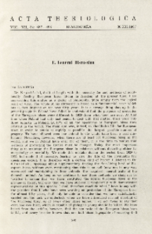 C. General discussion