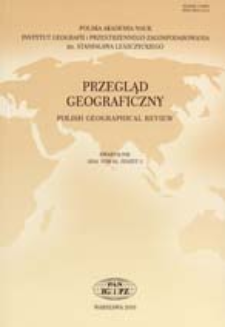 Anglo-amerykańska dominacja w geografii: gł&oacute;wne wątki dyskusji prowadzonej w ramach geografii krytycznej = Anglo-American domination in geography. The main threads of a discussionconducted within the framework of critical geography