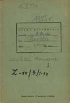 Zeszyty z badań gwarowych; Z55/3