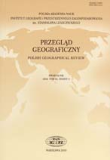 Przegląd Geograficzny T. 82 z. 2 (2010), Kronika