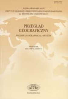 Rozwój geografii fizycznej na Uniwersytecie w Wiedniu = Development of physical geography at Vienna University