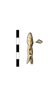 Bolthead with a sleeve, damaged