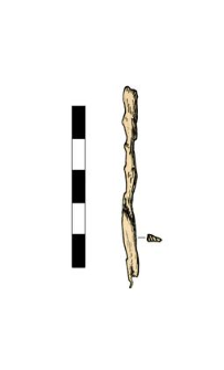 Nail, headless, fragment