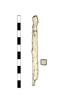 Nail, headless, fragment