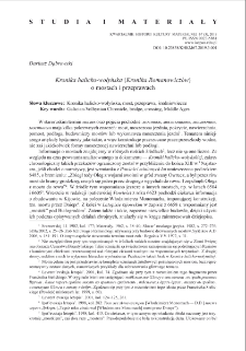 Kronika halicko-wołyńska (Kronika Romanowicz&oacute;w) o mostach i przeprawach