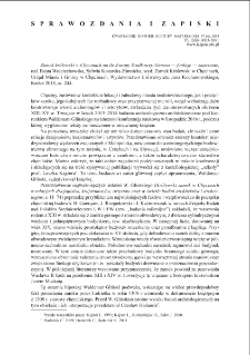 Zamek kr&oacute;lewski w Chęcinach na tle Europy Środkowej. Geneza - funkcje - znaczenie, red. Beata Wojciechowska, Sylwia Konarska-Zimnicka, Kielce 2018 : [recenzja]