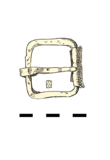buckle, iron