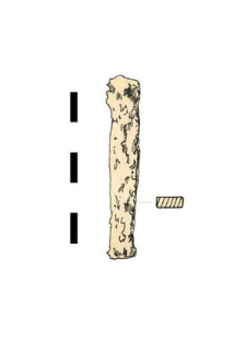nail, iron, fragment