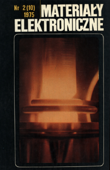 Materiały Elektroniczne 1975 nr 2(10)