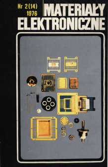 Materiały Elektroniczne 1976 nr 2(14)
