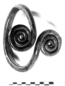 bracelet with spiral discs (Śliwniki)