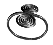 naramiennik z dwiema tarczami spiralnymi (Dratów)