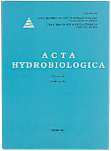 Acta Hydrobiologica Vol. 42 Fasc. 3/4 (2000)