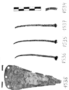 dagger with 3 rivets (Mierczyce)