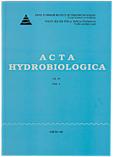 Acta Hydrobiologica Vol. 37 Fasc. 1 (1995)