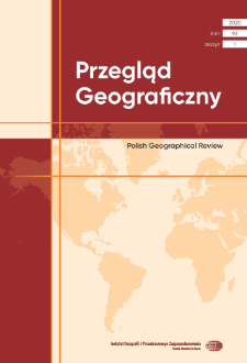Przegląd Geograficzny T. 92 z. 1 (2020)