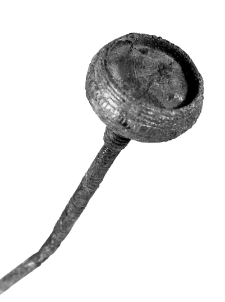 pin with a croze grooved head (Wrocław-Księże Wielkie)
