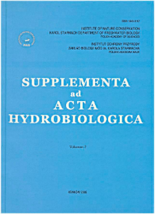 Supplementa ad Acta Hydrobiologica Vol. 7 (2005)