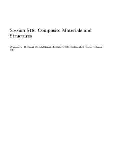 Session S18: Composite Materials and Structures