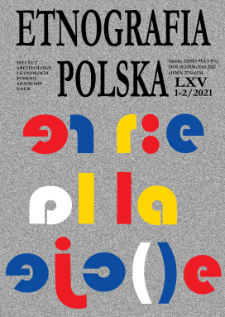 Etnografia Polska 65 z. 1-2 (2021)