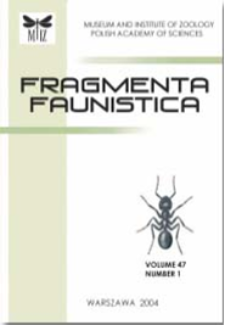 Fragmenta Faunistica t. 17 (1971) - Fauna Bieszczadów