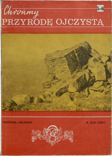 Let&rsquo;s protect Our Indigenous Nature Vol. 43 issue 5-6 (1987)