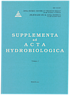 Supplementa ad Acta Hydrobiologica Vol. 3 (2002)