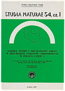 Studia Naturae No. 54 p. I (2007)