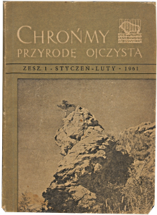 Let&rsquo;s protect Our Indigenous Nature Vol. 17 issue 1 (1961)