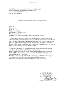 Files for neuromuscular diseases (2009) - nr 25/09