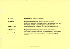 File of histopathological evaluation of nervous system diseases (1966) - nr 94/66