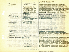 Kartoteka oceny histopatologicznej chorób układu nerwowego (1965) - opis nr 124/65