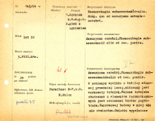 File of histopathological evaluation of nervous system diseases (1964) - nr 145/64