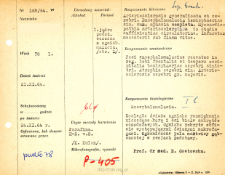 File of histopathological evaluation of nervous system diseases (1964) - nr 188/64