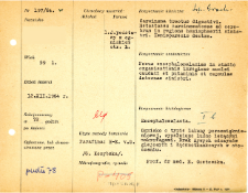 File of histopathological evaluation of nervous system diseases (1964) - nr 197/64