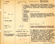 File of histopathological evaluation of nervous system diseases (1963) - nr 22/63