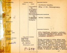 File of histopathological evaluation of nervous system diseases (1962) - nr 225/62