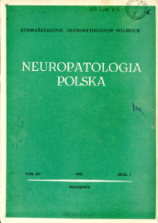 Neuropatologia Polska T.12 z.1 (1974)