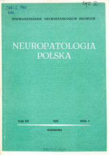 Neuropatologia Polska T.14