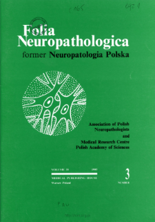 Folia Neuropathologica : former Neuropatologia Polska T.33 (1995) nr 3