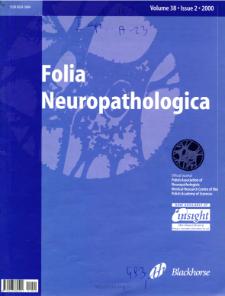 Folia Neuropathologica : former Neuropatologia Polska Vol.38 (2000) nr 2