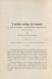 Rozprawy Akademii Umiejętności. Wydział Matematyczno-Przyrodniczy.