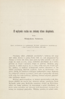 Rozprawy Akademii Umiejętności. Wydział Matematyczno-Przyrodniczy.