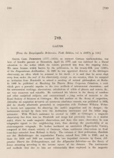 Gauss