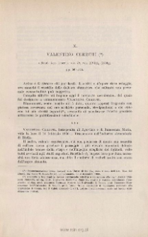 Valentino Cerruti. « Rend. Acc. Lincei », ser. 5ª, vol. XVIII2, (1909)2, pp. 565-575
