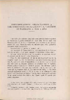 Determinazione delle variet&agrave; a tre dimensioni di Sr(r>7) i cui S3 tangenti si tagliano a due a due