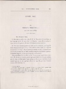Fermat &agrave; Mersenne > 10 novembre 1642