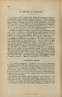 Le principe de relativité, Bibliothèque de Synthèese scientifique, E. Chiron, éditeur, Paris, 1922