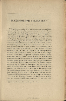 James-Joseph Sylvester