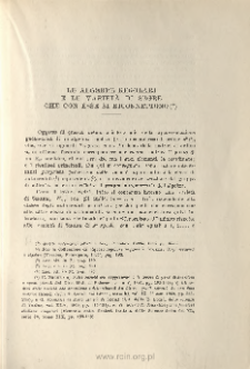 Le algebre regolari e le variet&agrave; di segre che con esse si riconnettono